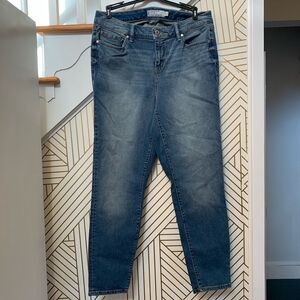 Torrid Mid Rise Skinny Jeans